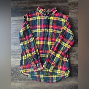 lands end plaid flannel